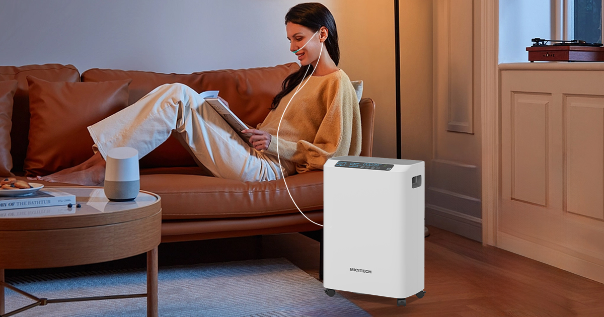 Oxygen concentrator developed for COPD patients MICiTECH