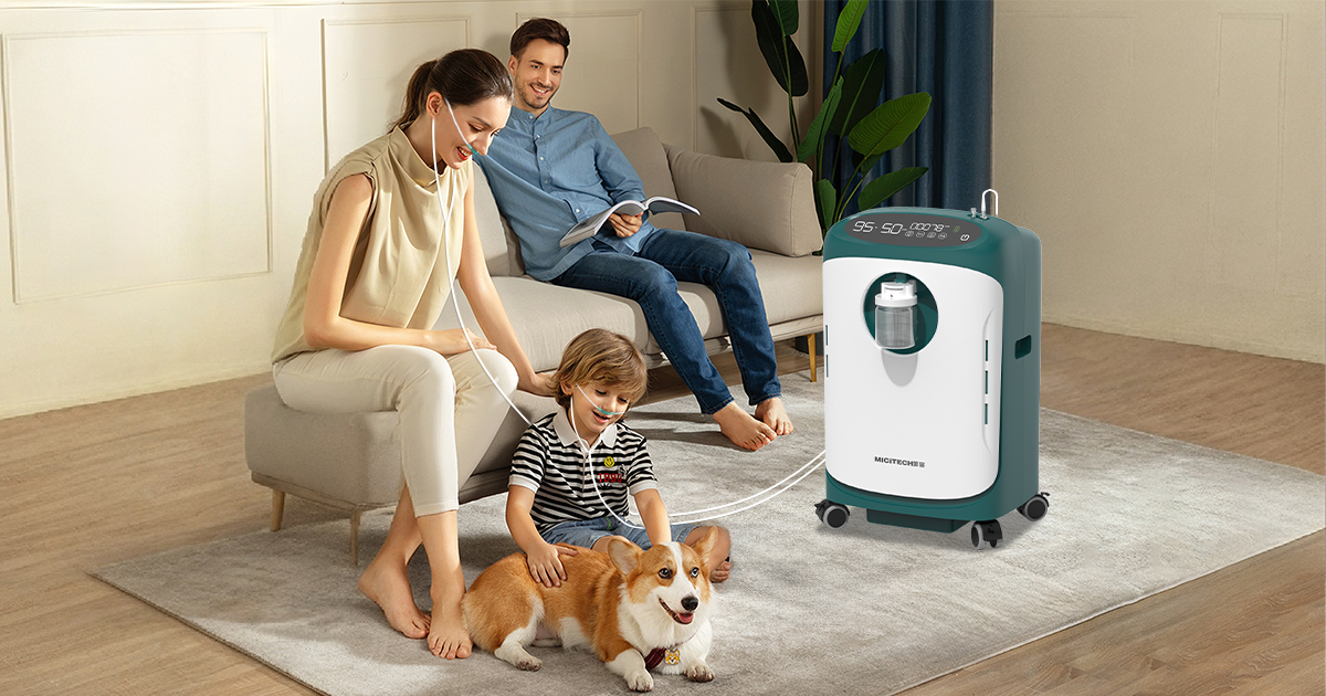 Home Oxygen Concentrators for Oxygen Therapy - MICiTECH