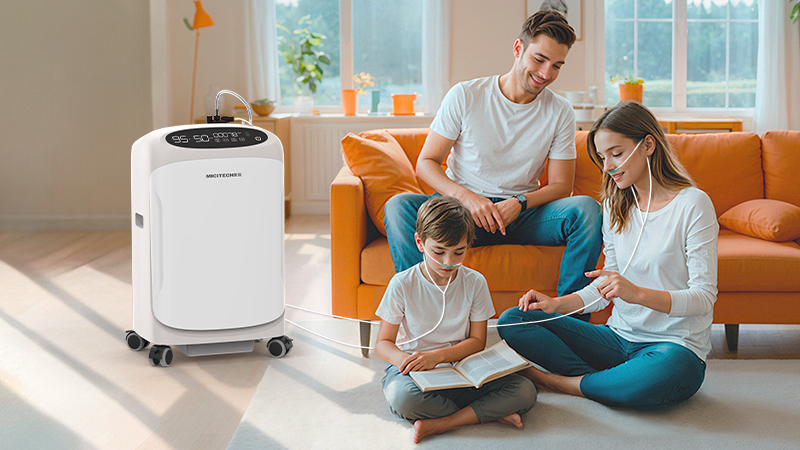 Customizing Oxygen Therapy for Parent and Child