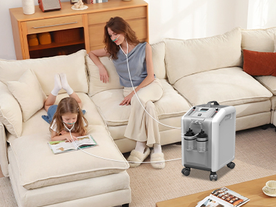 Dual Flow Oxygen Concentrator for Baby Care