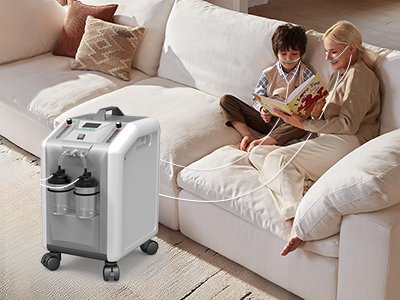 Dual Flow Oxygen Concentrator for Home Care