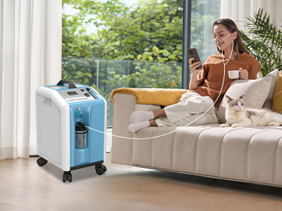 Dual Flow Oxygen Concentrator for Home Care