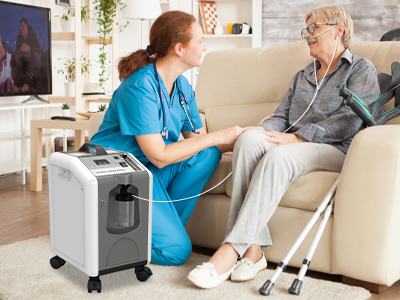 Home oxygen concentrator for the Elderly