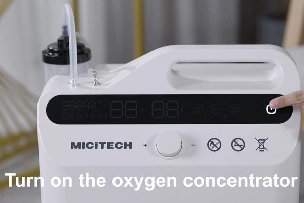 How to properly use the oxygen concentrator while sleeping at home