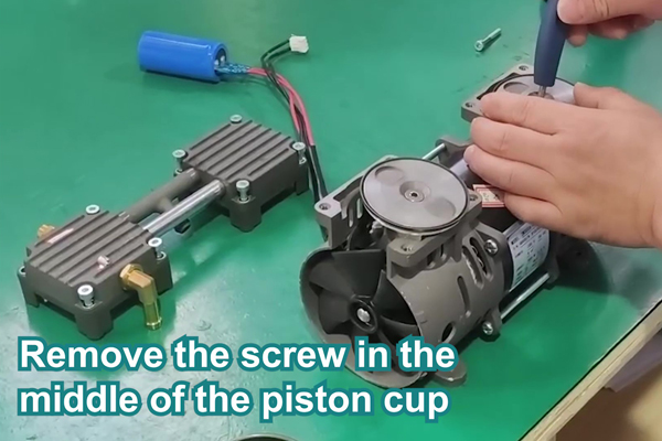 How to replace the piston cup of oxygen concentrator