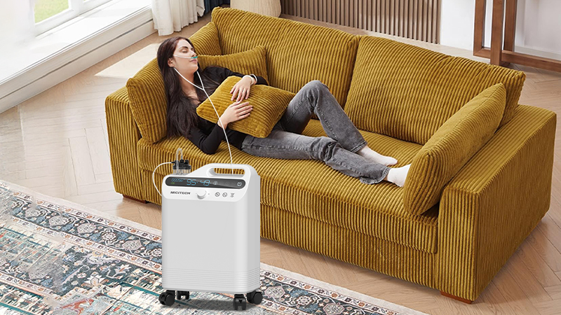 Oxygen Therapy for Daily Stress Release and Sleep Preparation