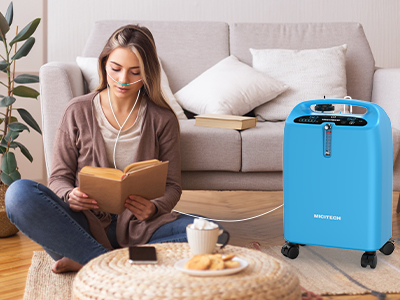 Oxygen concentrators for household applications