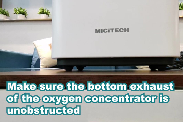 How to prepare before starting the oxygen concentrator