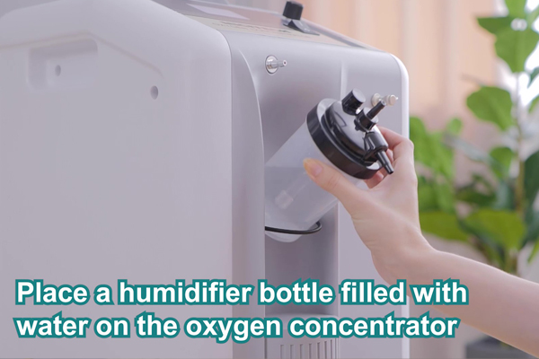 How to use the oxygen concentrator at work