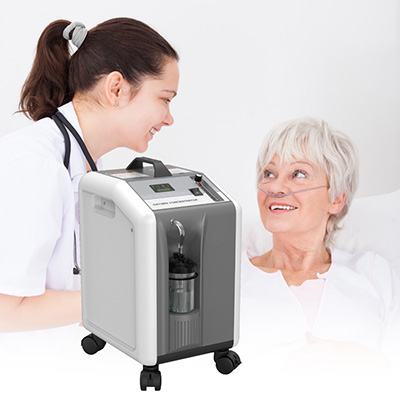 How to use the oxygen concentrator in the hospital