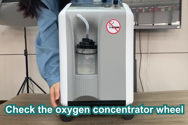 How to use oxygen concentrator universal wheel