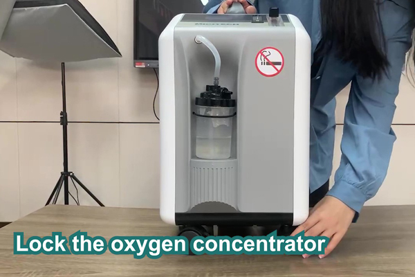 How to use oxygen concentrator universal wheel