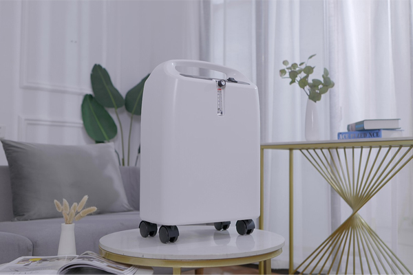 How to use the wheels of the oxygen concentrator