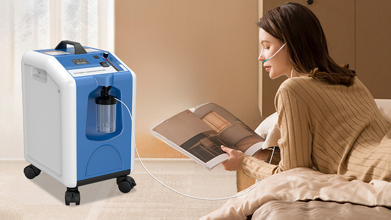 Is it safe to use oxygen concentrator in a closed room